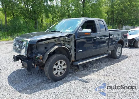 2012 Ford F-150 Lariat из США, поврежденный, VIN 1FTFX1ET6CFB78852